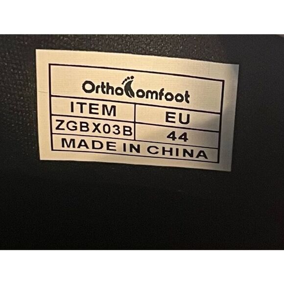 OrthoComfoot Men's Orthopedic Slip-On Loafers Walking Shoes with Arch Support - Picture 7 of 8